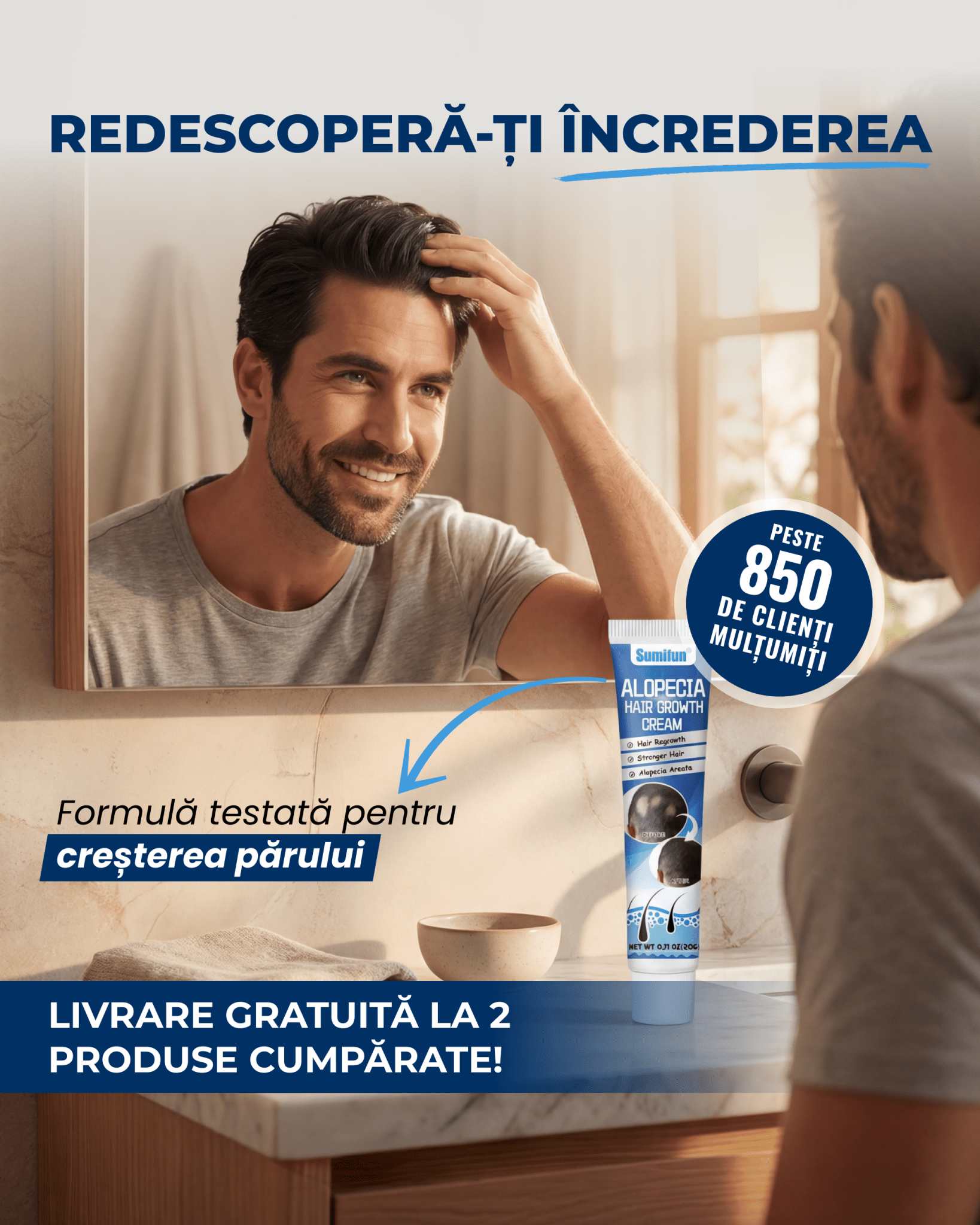 Eazzy Regrow – Tratament Intensiv pentru Densitate și Volum la Rădăcină - EAZZY