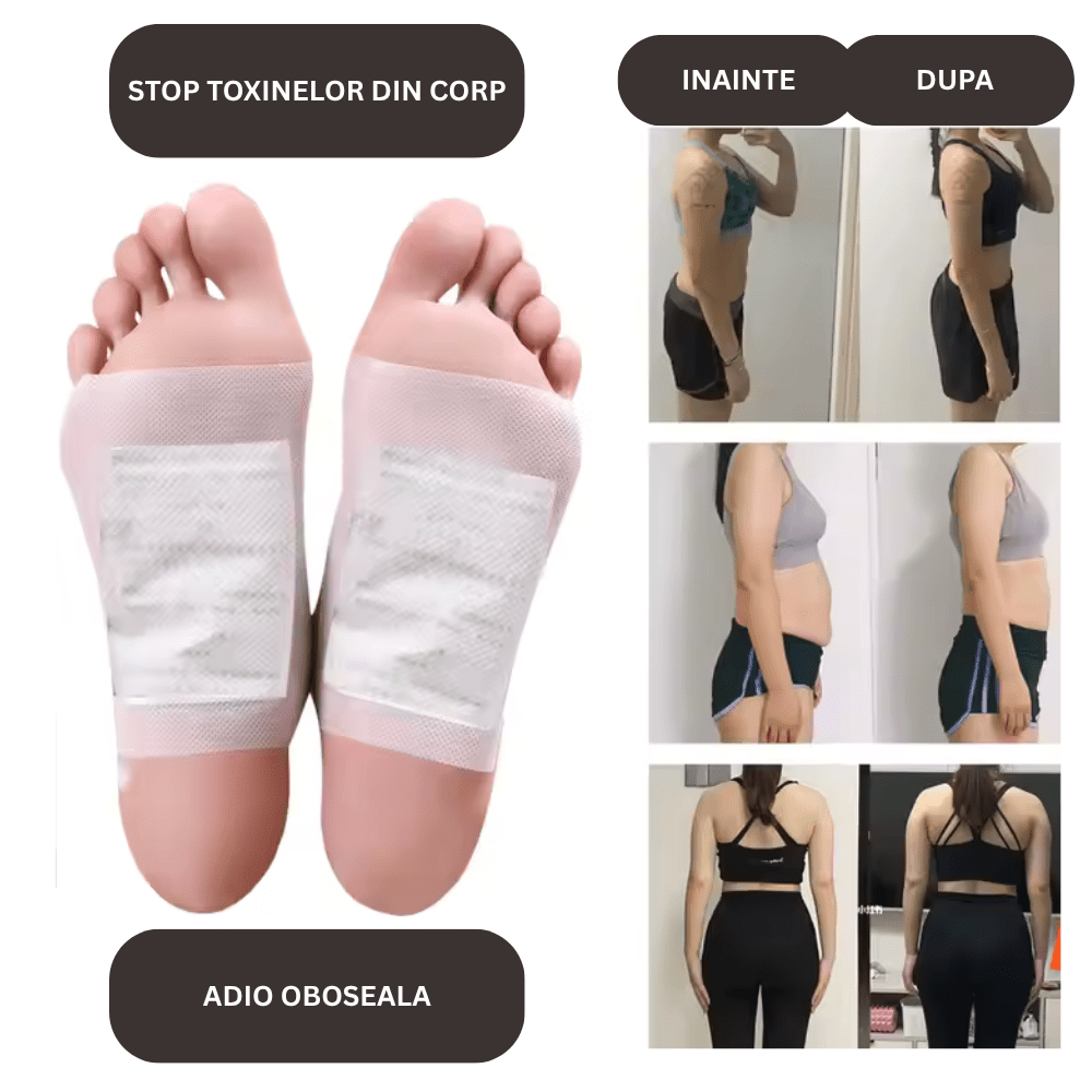 Plasturi homeopați detox - EAZZY