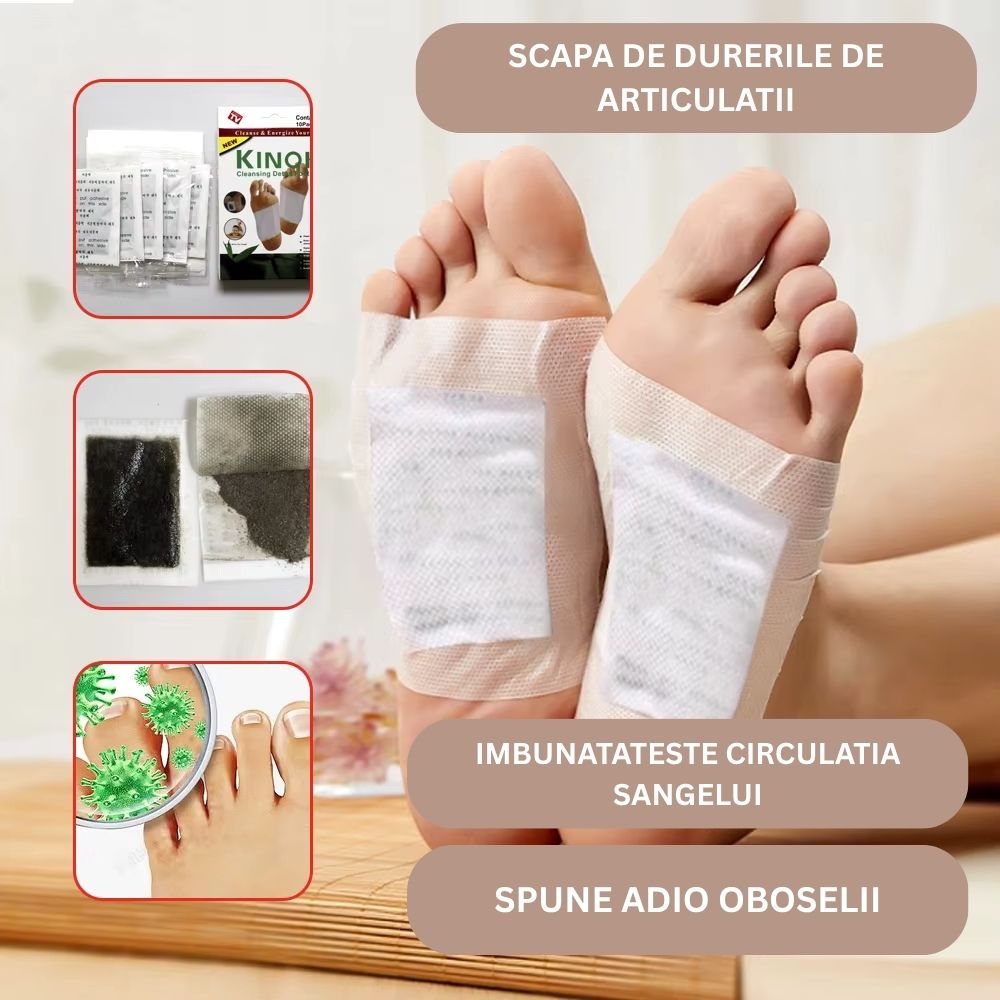 Plasturi homeopați detox - EAZZY