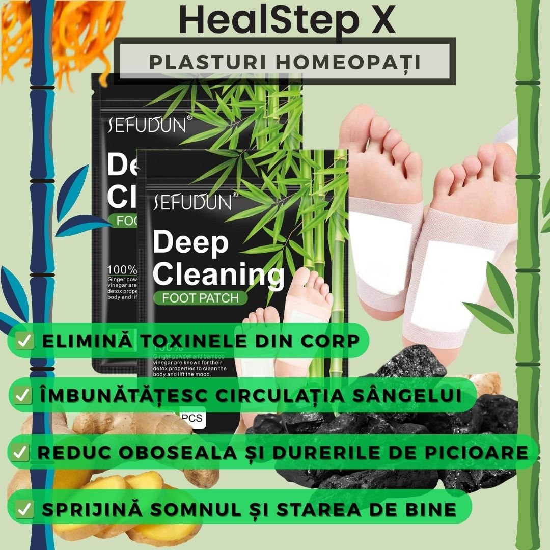 Plasturi homeopați detox - EAZZY